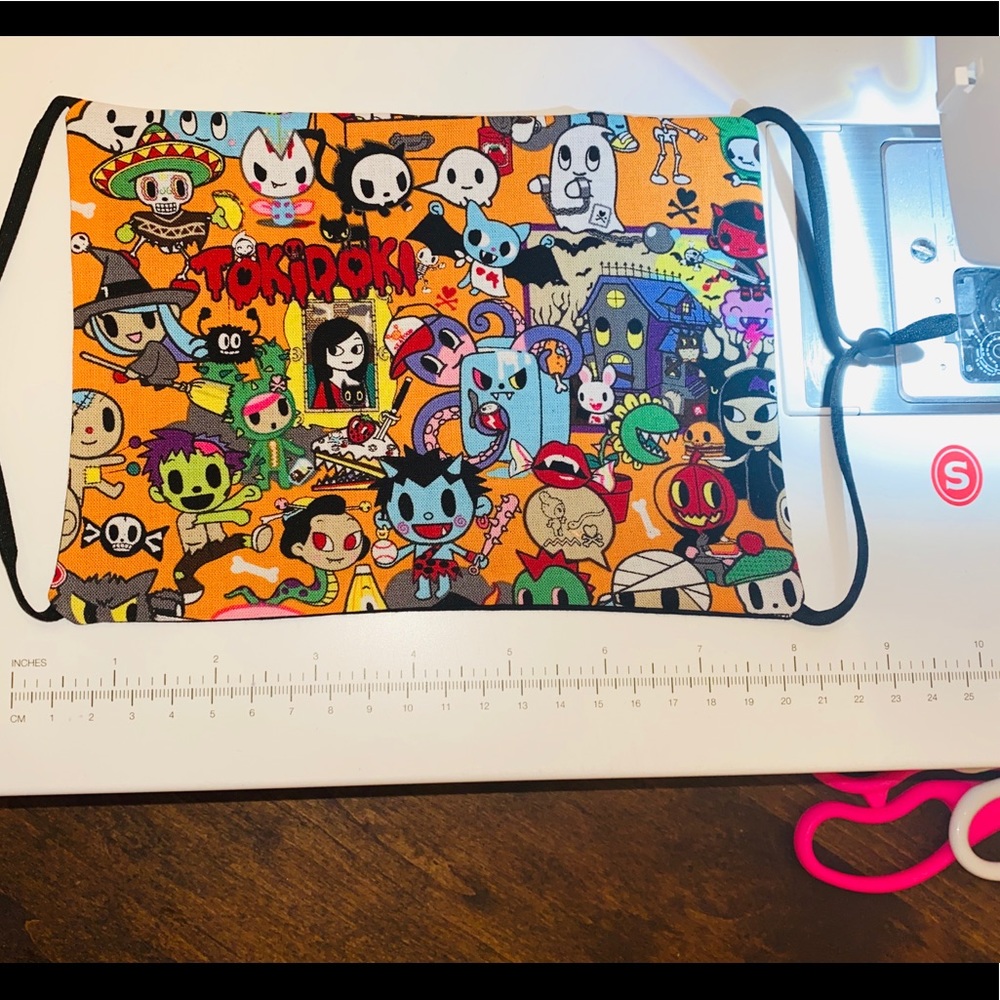 Tokidoki Face Mask Halloween Haunted House